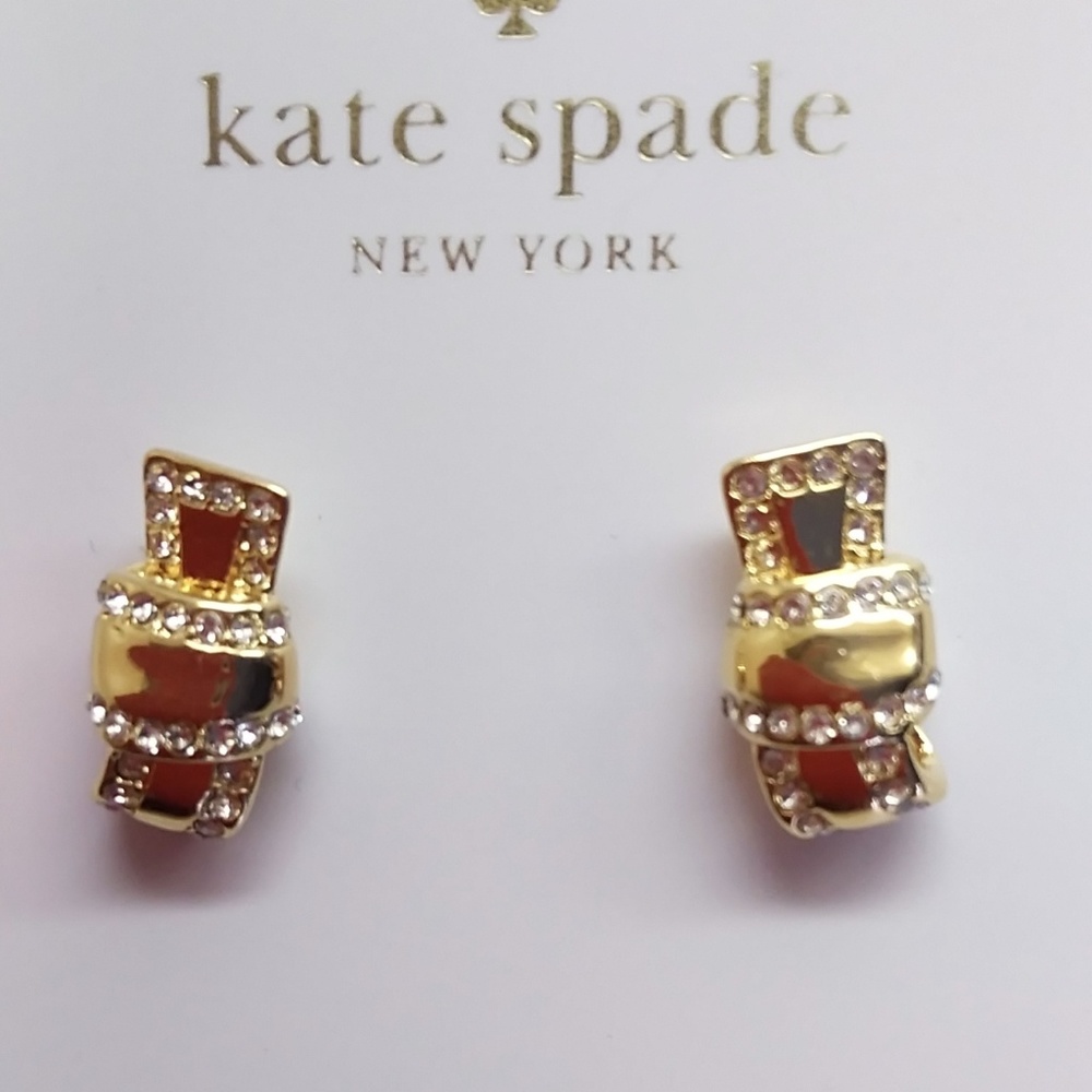 Kate Spade New Gold Knot Earrings